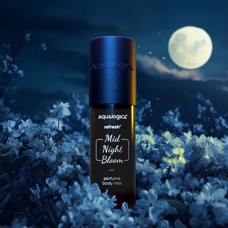 Refresh + Mid Night Bloom Perfume Body Mist-Long Lasting Fragrance for All Skin Types