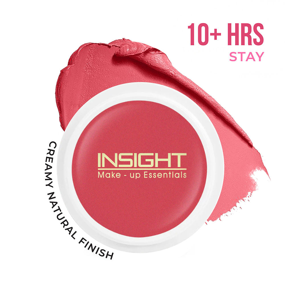 Blusher With Vitamin E, Multi Use Super Pigmented, Dewy Finish - Raspberry Gelato