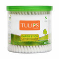 Cotton Ear Buds/ Swabs with White Paper Stick Jar (200/ 400 Tips in a Jar)
