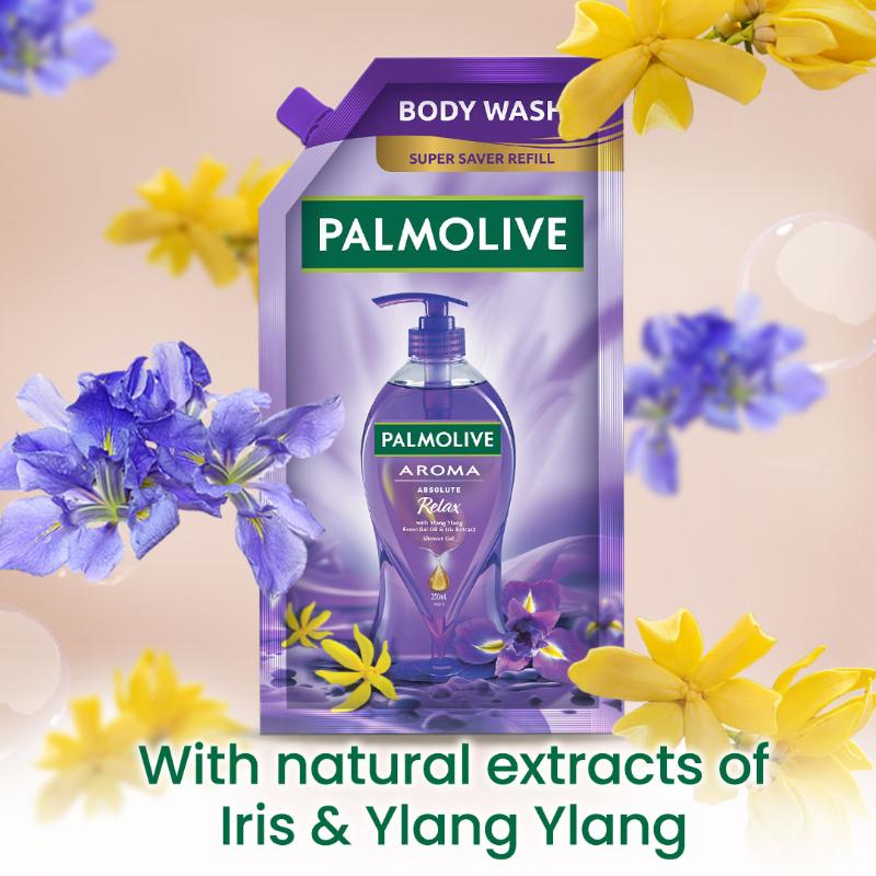 Iris & Ylang Ylang Essential Oil Aroma Absolute Relax Body Wash Refill Pack