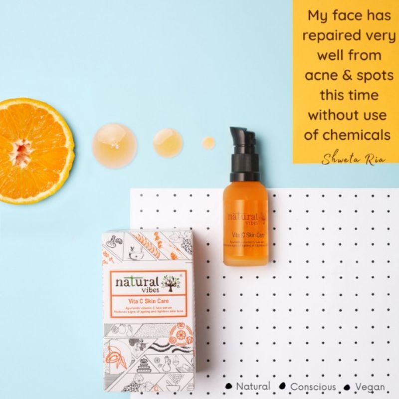 Ayurvedic Vitamin C Skin Care Face Serum
