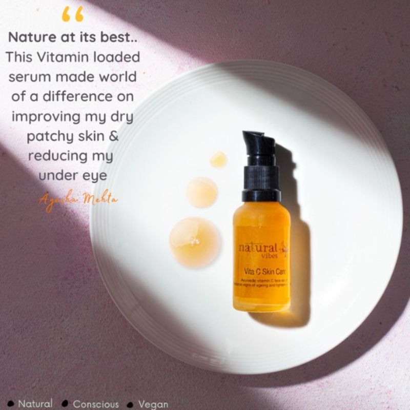 Ayurvedic Vitamin C Skin Care Face Serum