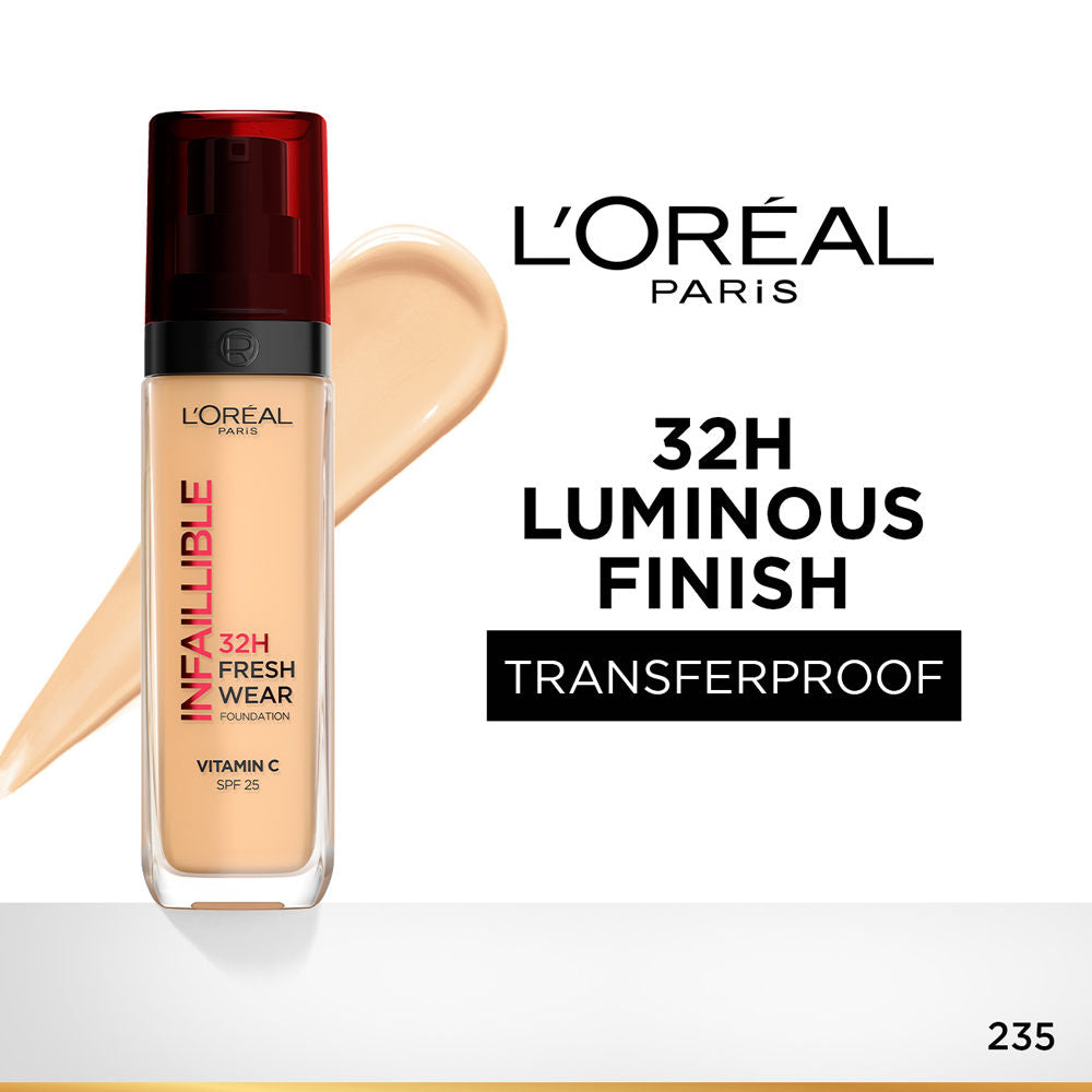 Infallible 32H Fresh Wear Foundation - 235 Mile Honey
