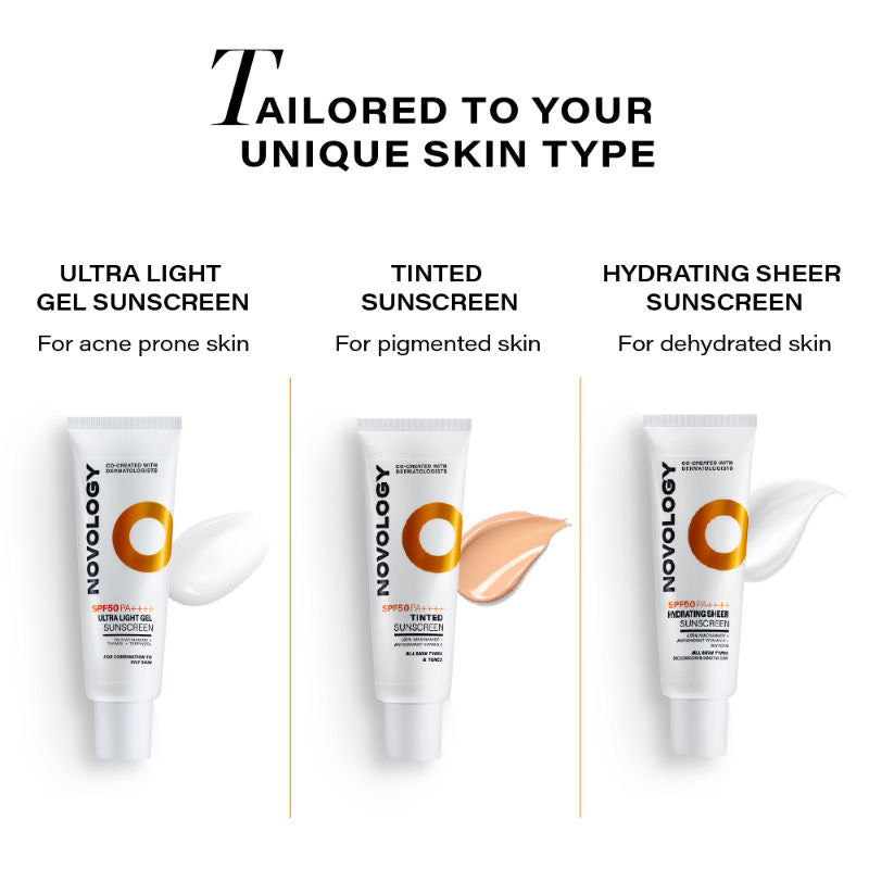 SPF 50 PA++++ Tinted Sunscreen For Pigmentation, For All Skin Types, Natural Finish