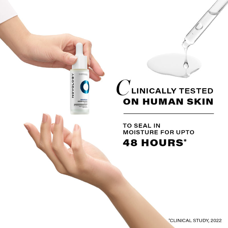 Moisture Barrier Booster Serum For 48 Hours Of Hydration, For Dry skin, Non Sticky