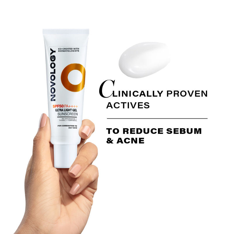 SPF 50 PA++++ Ultra Light Gel Sunscreen