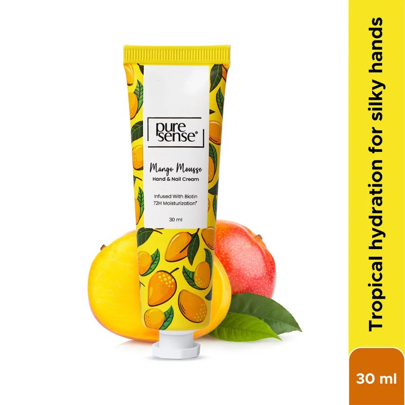 Mango Mousse Non Sticky Hand And Nail Biotin Cream