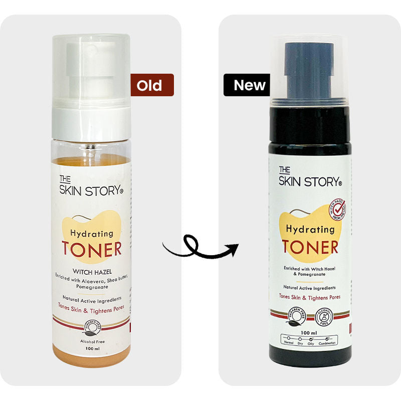 Water-like Hydrating Face Toner For Oily Acne Prone Skin With AloeVera Tightens Pores