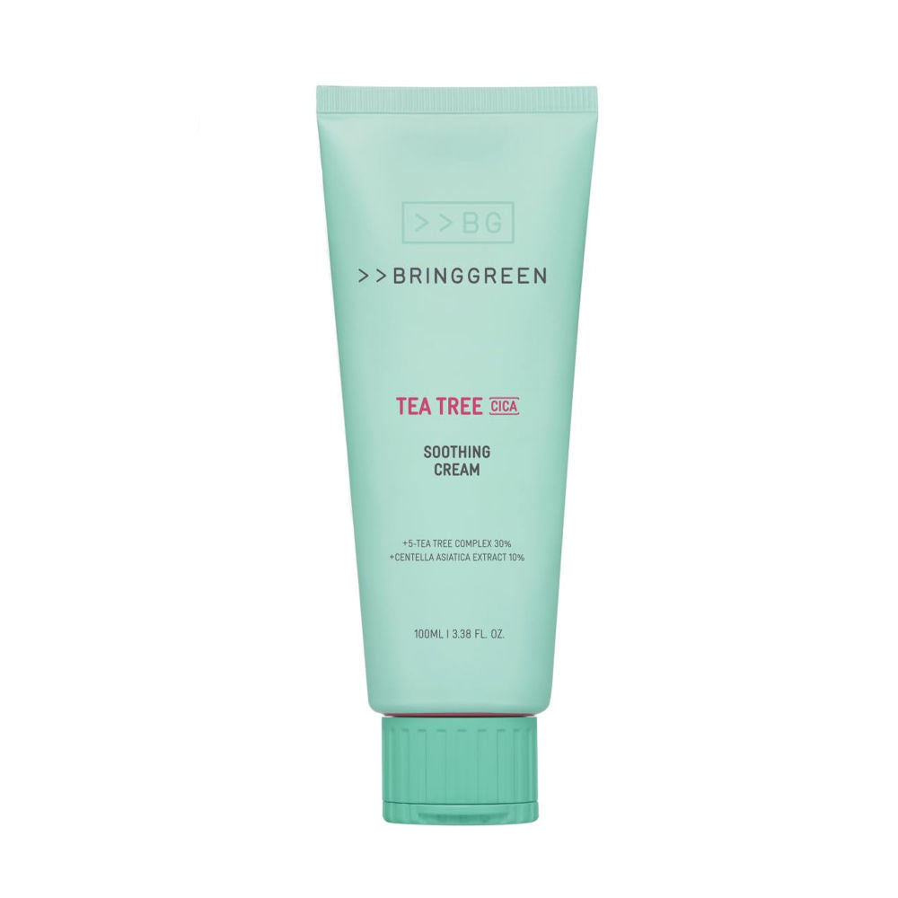 Tea Tree Cica Soothing Cream Plus, Hydrating Korean Centella Moisturizer