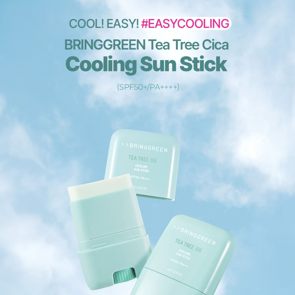Tea Tree Cica Cooling Sun Stick SPF 50+ PA++++ For Acne-Prone & Sensitive Skin