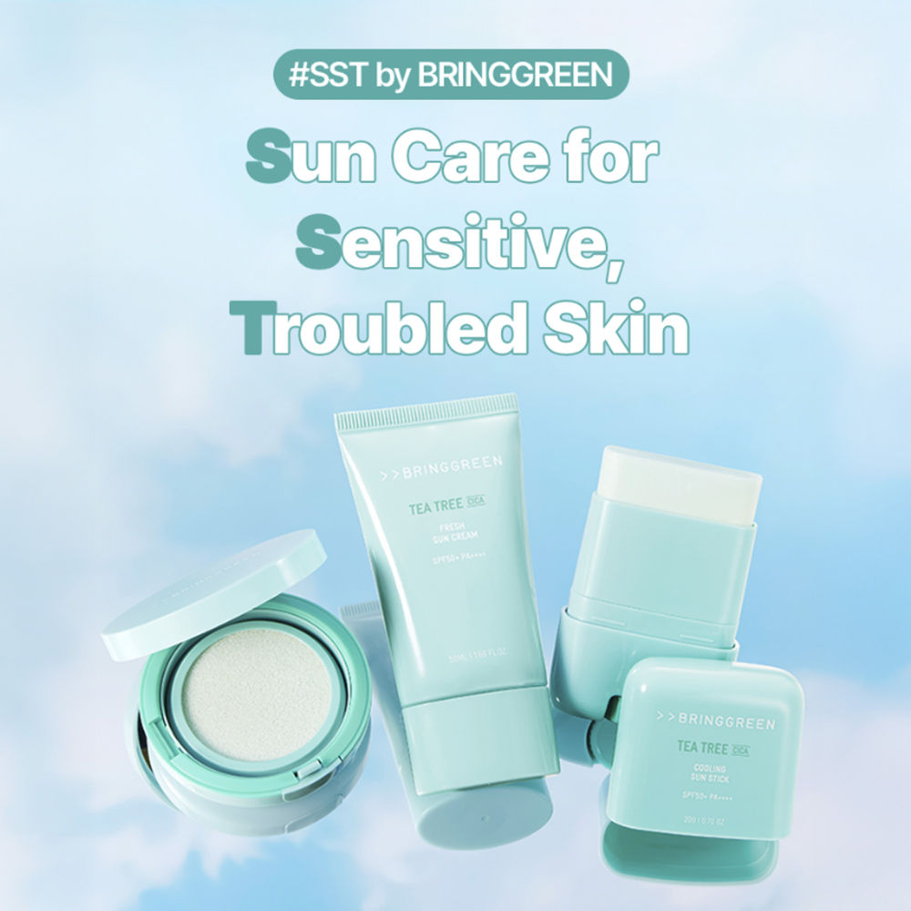 Tea Tree Cica Cooling Sun Stick SPF 50+ PA++++ For Acne-Prone & Sensitive Skin