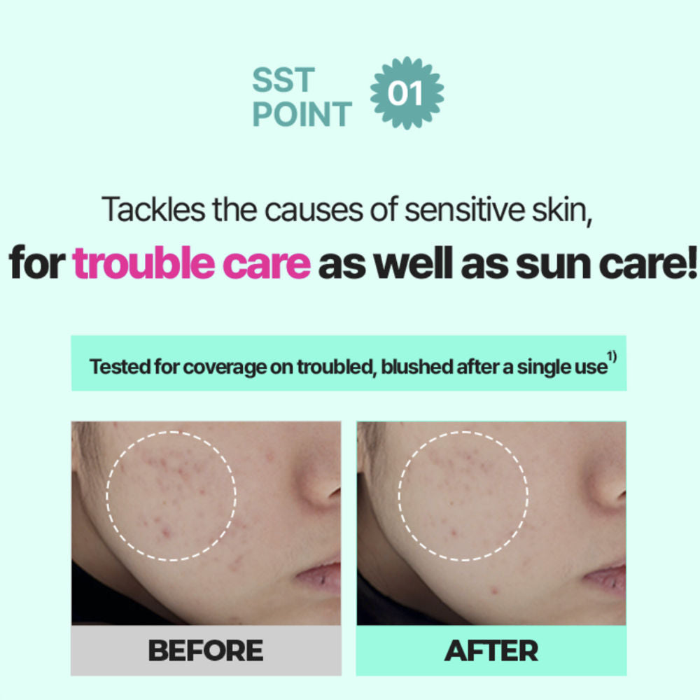 Tea Tree Cica Tone-Up Sun Cushion SPF 50+ PA++++ With Centella & Niacinamide