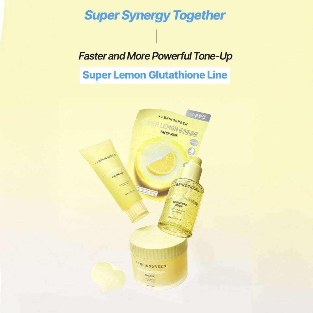 Super Lemon Glutathione Toner Pad
