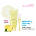 Super Lemon Glutathione Sleeping Pack