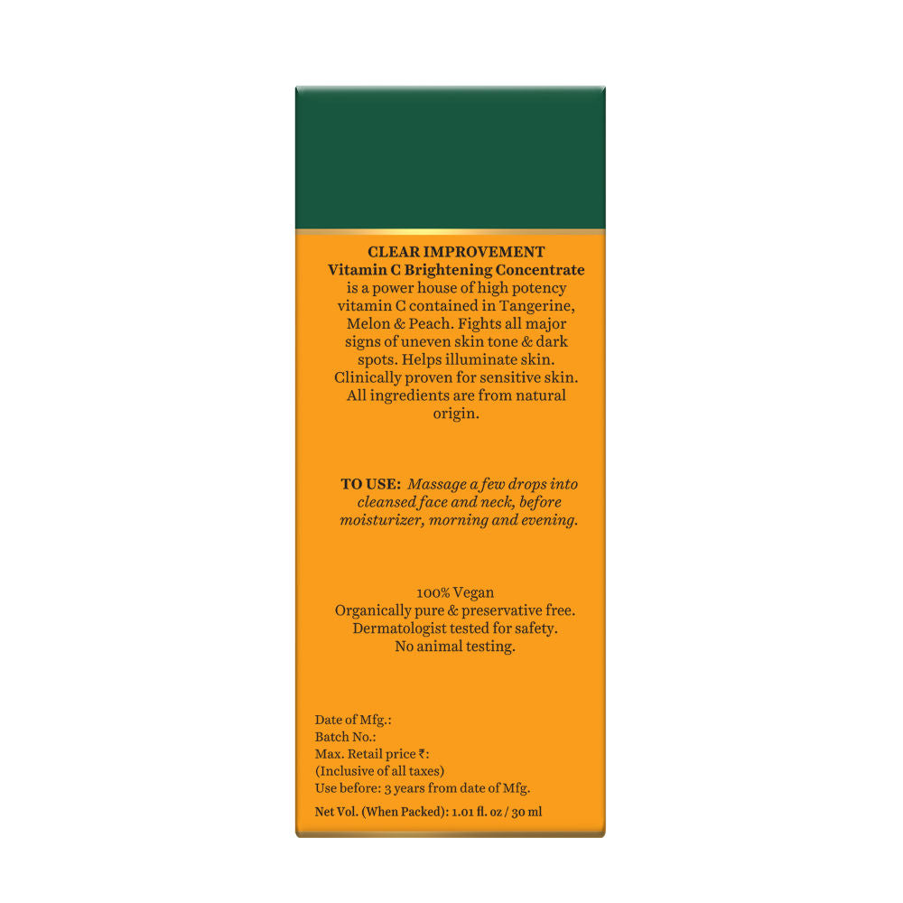 Advanced Organics Clear Improvement Vitamin C Brightening Concentrate