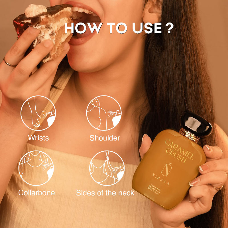 Caramel Crush - Perfume For Women,Eau De Parfum,Long Lasting Caramel Fragrance