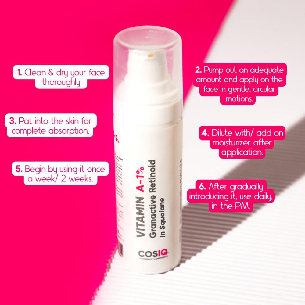 Vitamin A-1% Granactive Retinoid In Squalane Anti Ageing & Anti Acne Face Serum
