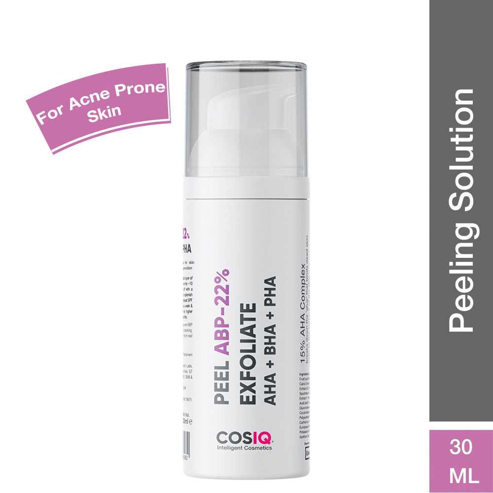 Peel ABP-22% Exfoliate AHA + BHA + PHA Beginner Friendly Serum