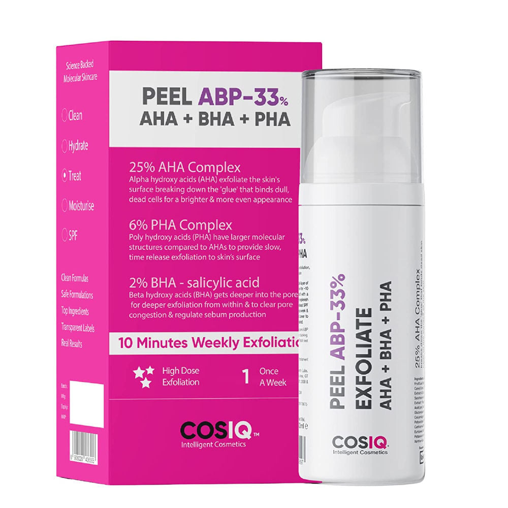 Peel ABP-33% High Strength Exfoliate AHA + BHA + PHA Serum