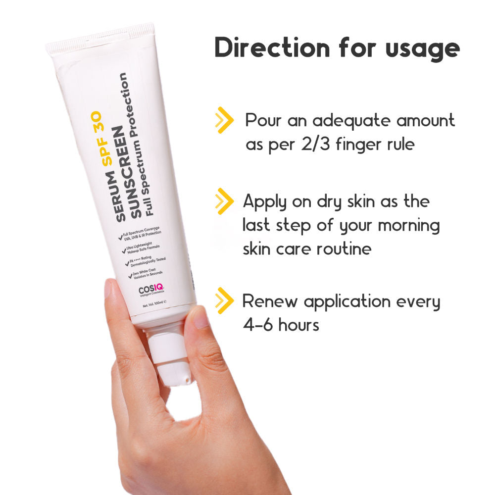 Daily Use Sunscreen Serum Spf 30