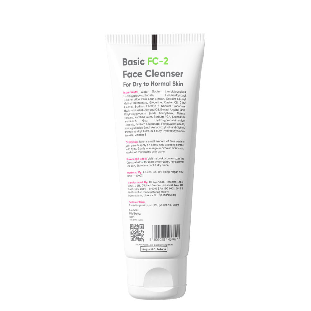 Fc-2 Face Cleanser For Dry Skin