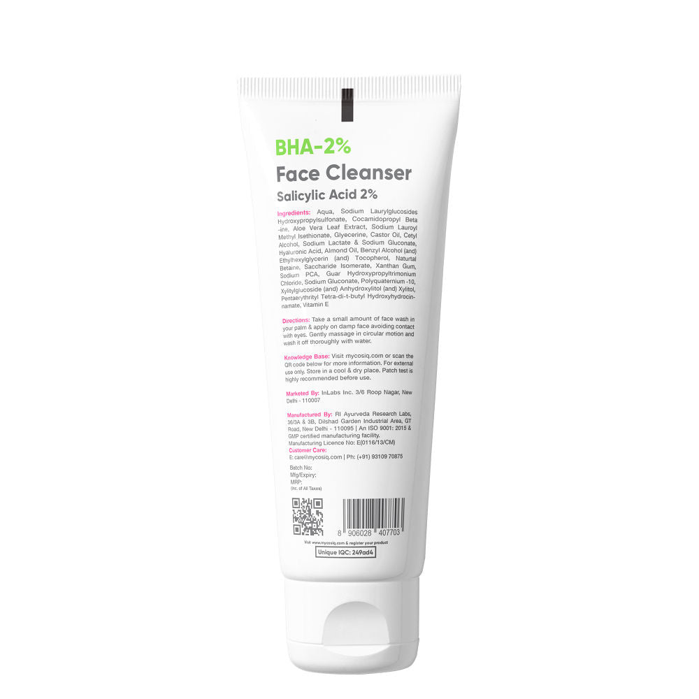 BHA-2% Salicylic Acid Face Cleanser