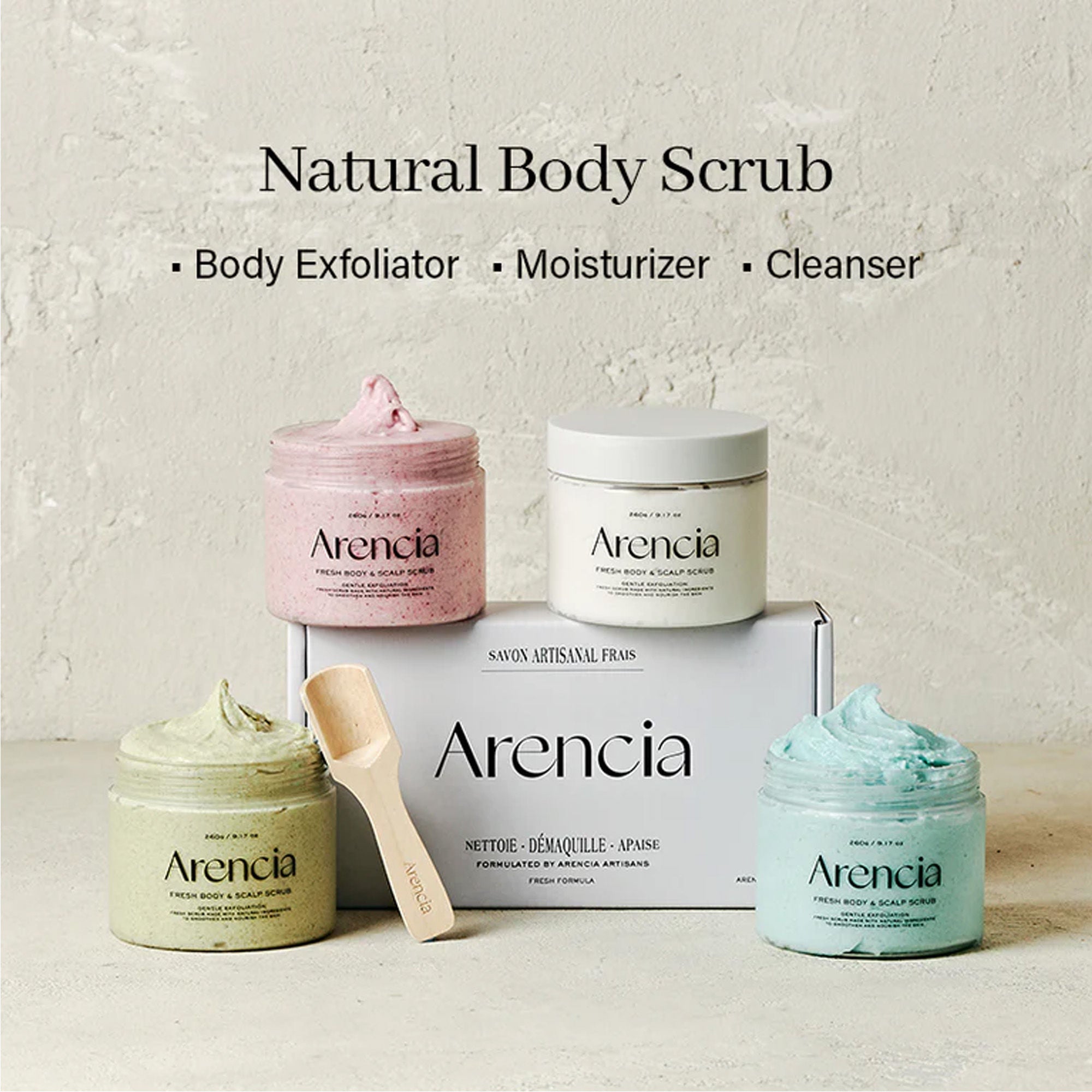 Lavender & Pear Fresh Cloud Body & Scalp Scrub
