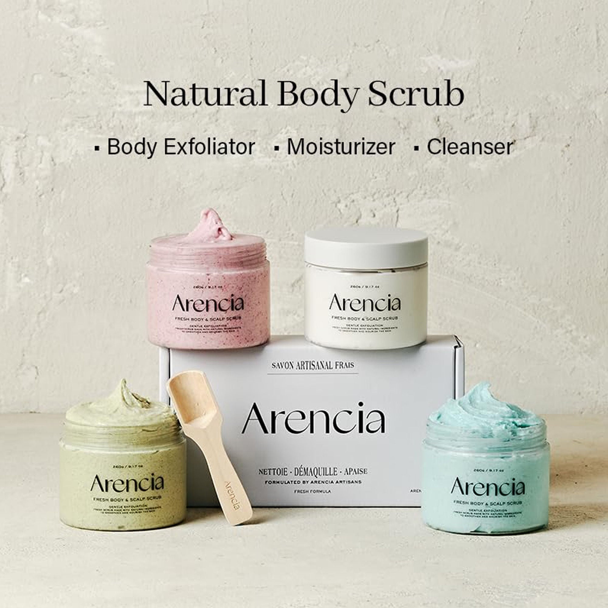 White Tea & Neroli Fresh Cloud Body & Scalp Scrub
