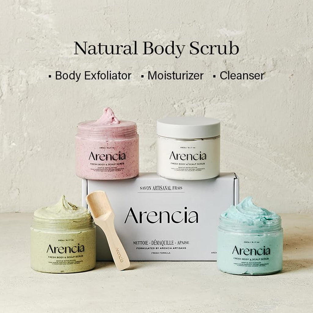 French Mint & Lily Fresh Cloud Body & Scalp Scrub