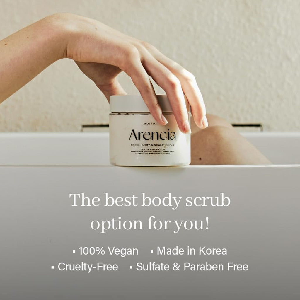 French Mint & Lily Fresh Cloud Body & Scalp Scrub