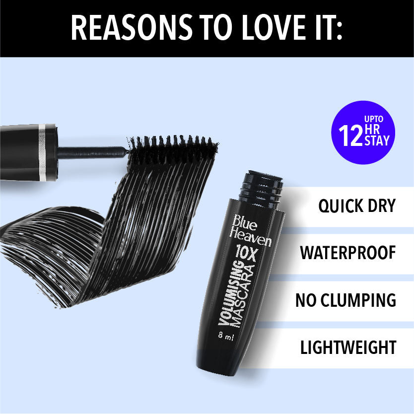 10x Volumising Mascara - Black