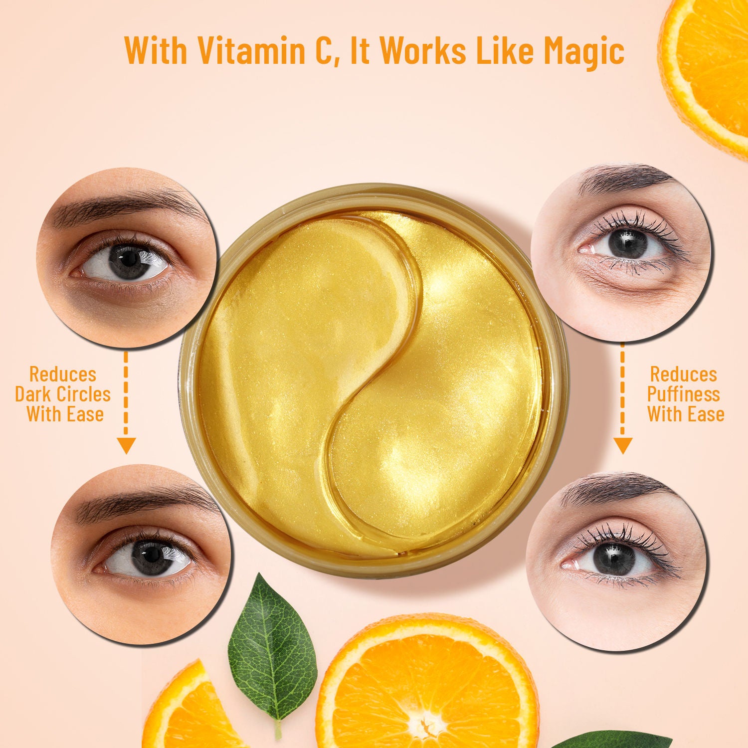 Hydra Eye Serum Patches For Dark Circles And Puffiness , Hydrate Skin