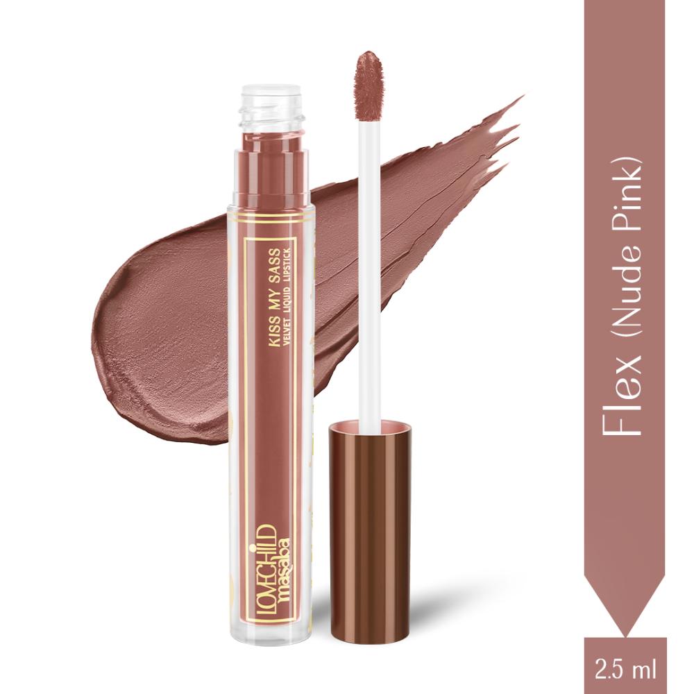 Transfer-proof Long-lasting Velvet Liquid Lipstick, Enriched with Hyaluronic Acid and Kaolin Clay - Flex