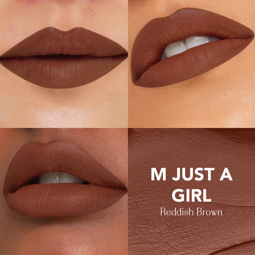 Transfer-proof Long-lasting Velvet Liquid Lipstick, Enriched with Hyaluronic Acid and Kaolin Clay