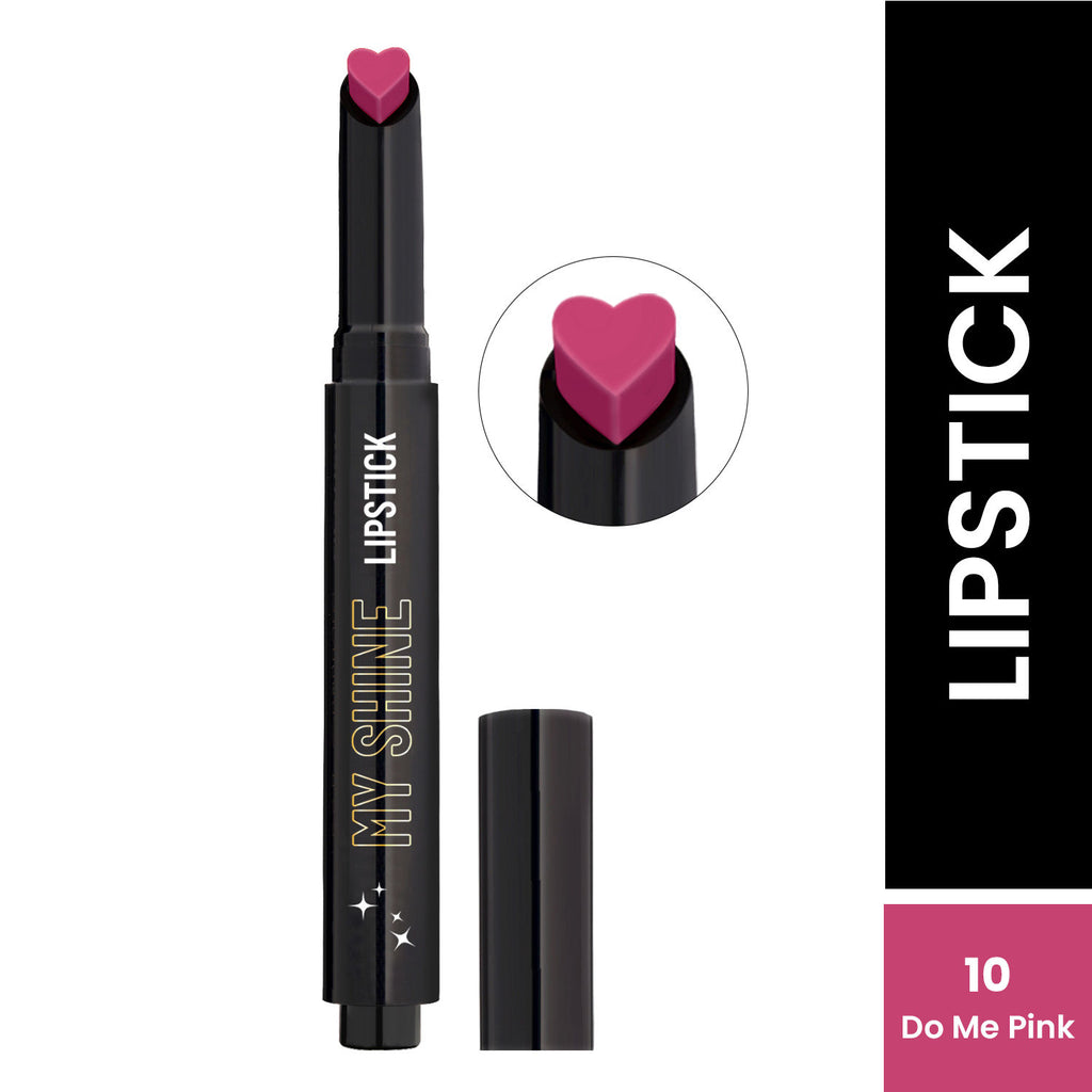 My Shine High Pigmented & Long-Lasting Lipstick Enriched with Vitamin E - 10 Do Me Pink