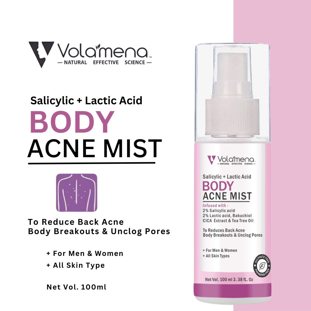 Body Acne Mist With Salicylic & Lactic
