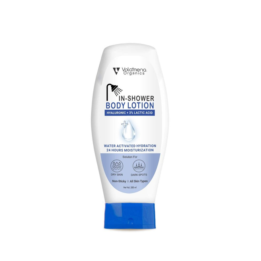 Hyluronic + Lactic Acid In-Shower Body Lotion With Aloevera