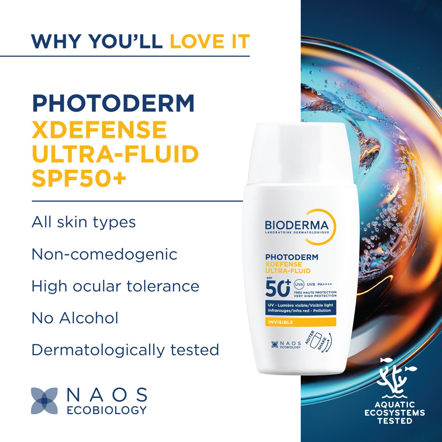 Photoderm Xdefense Ultra-Fluid SPF 50+ Invisible Sunscreen PA ++++
