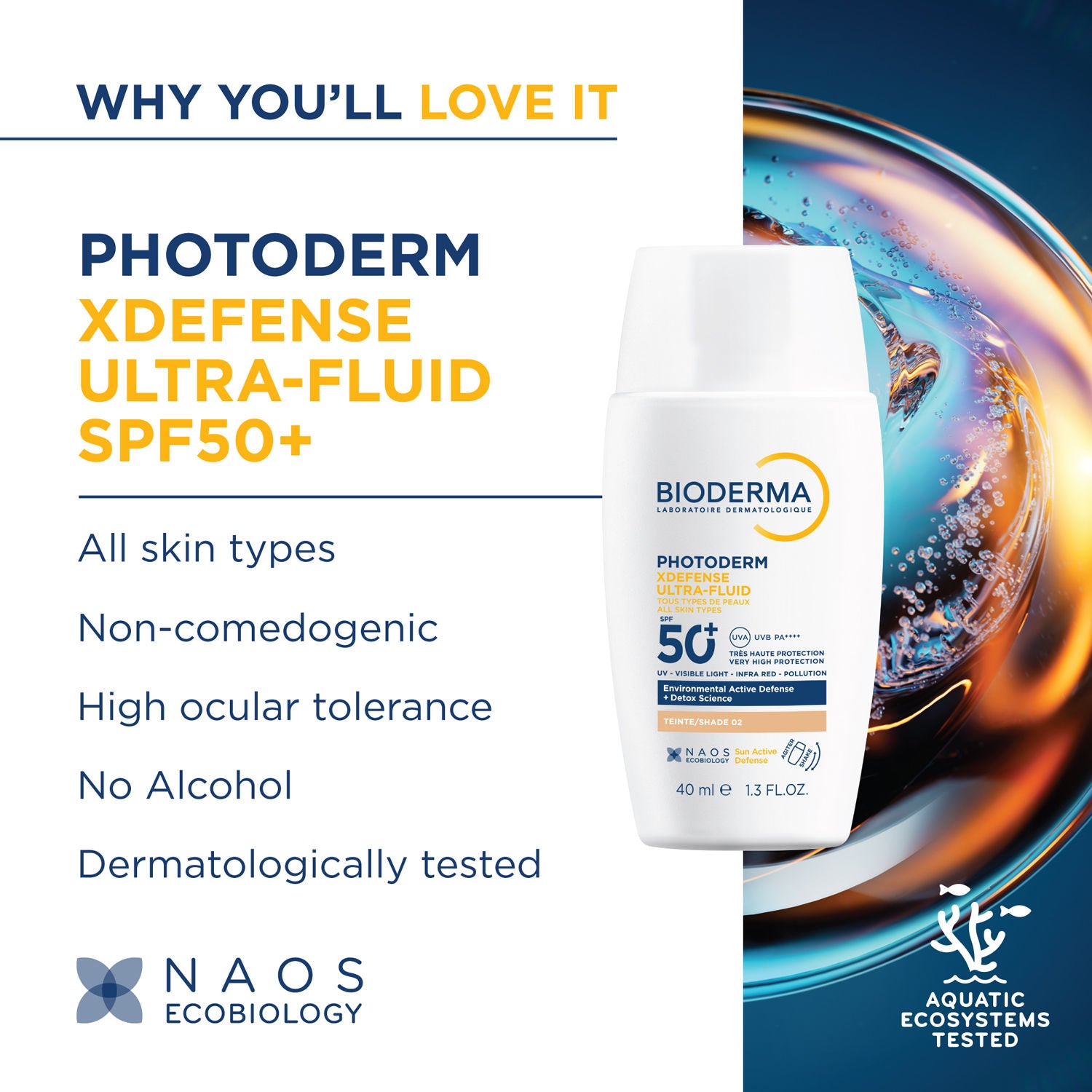 Photoderm Xdefense Ultra-Fluid SPF 50+ Tinted Sunscreen PA ++++