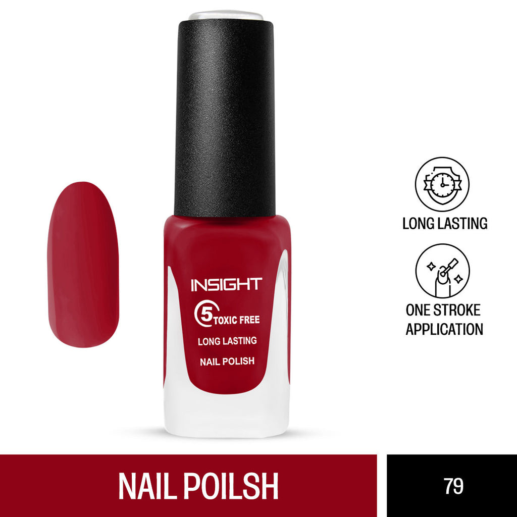 5 Toxic Free long lasting Nail Polish - Color 79