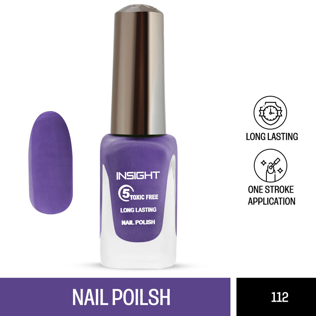 5 Toxic Free long lasting Nail Polish - Color 112