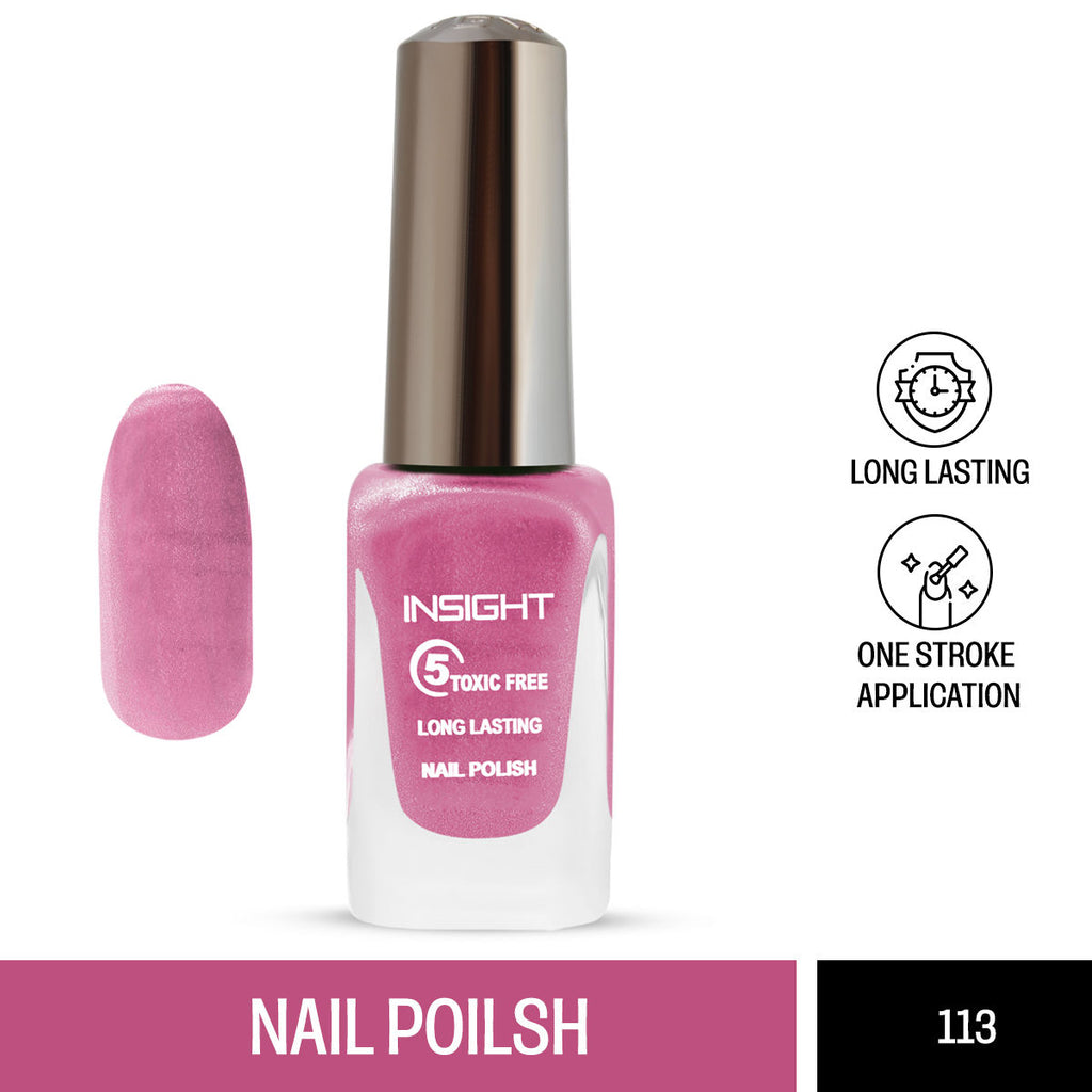 5 Toxic Free long lasting Nail Polish - Color 113