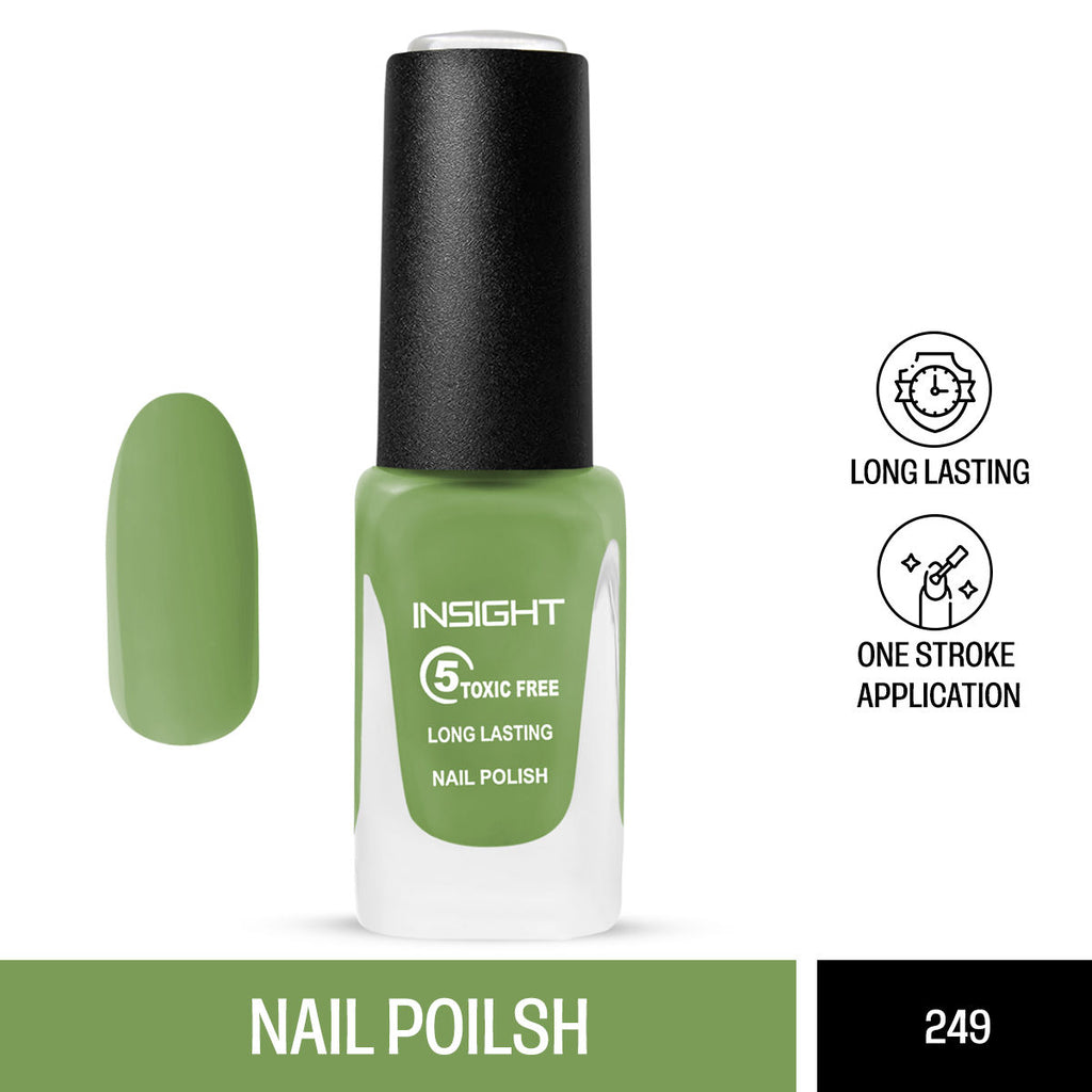5 Toxic Free long lasting Nail Polish - Color 249