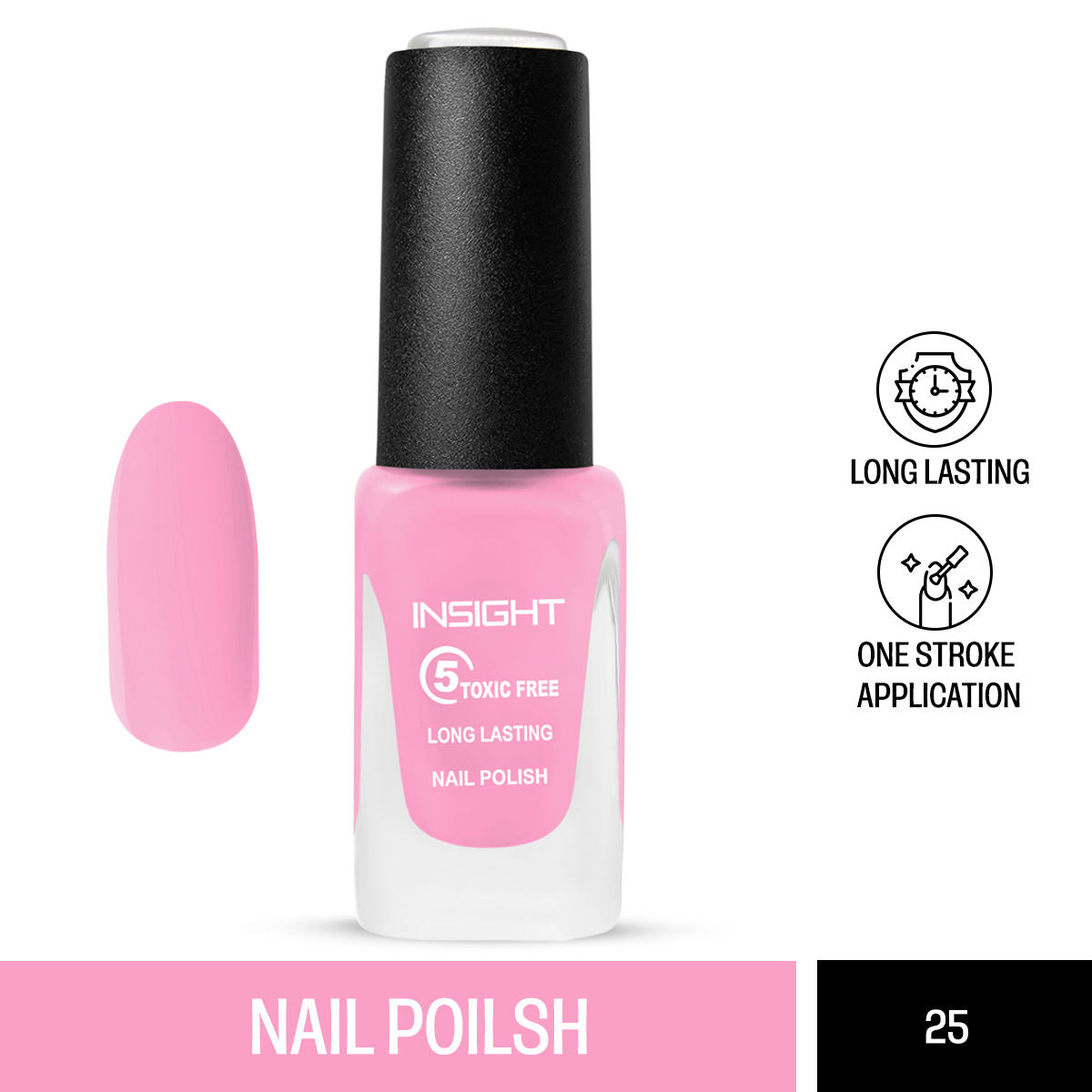 Pastel Color Nail Polish - 25