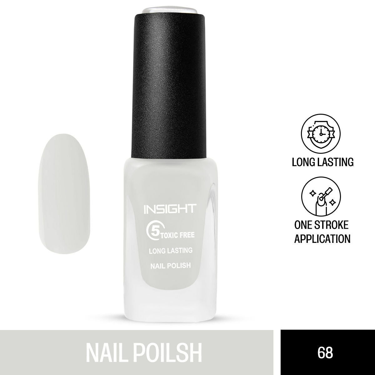 Pastel Color Nail Polish - 68