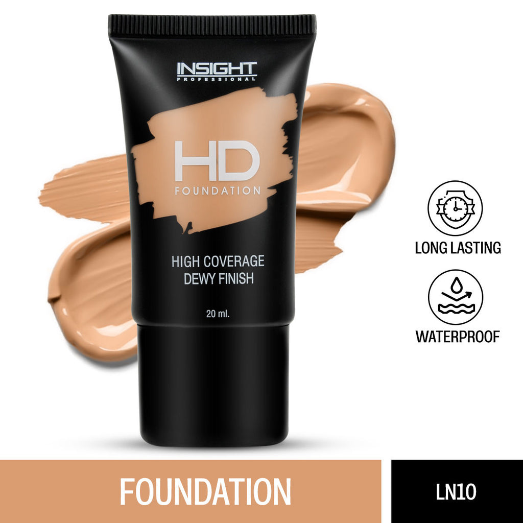 Hd Foundation, Dewy Weightless Finish, Waterproof & Long Wear