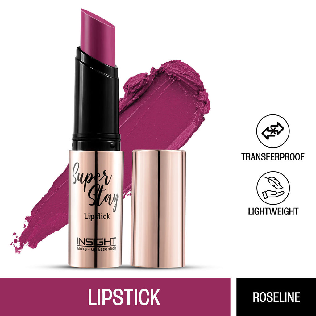 Super Stay Lipstick, Long Lasting Lightweight Transferproof Formula - Roseline