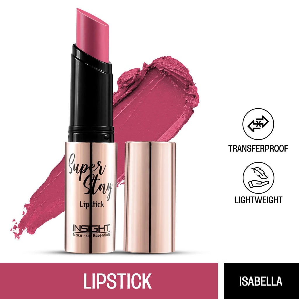 Super Stay Lipstick, Long Lasting Lightweight Transferproof Formula - Isabella