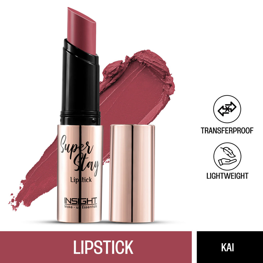 Super Stay Lipstick, Long Lasting Lightweight Transferproof Formula - Kai