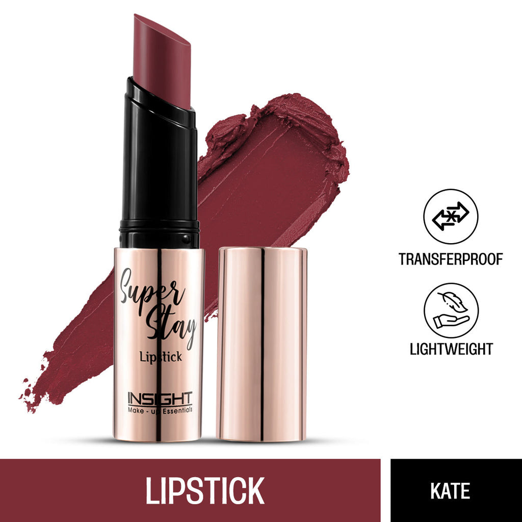 Super Stay Lipstick, Long Lasting Lightweight Transferproof Formula - Kate